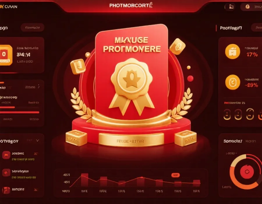 优惠活动页面可视化展示